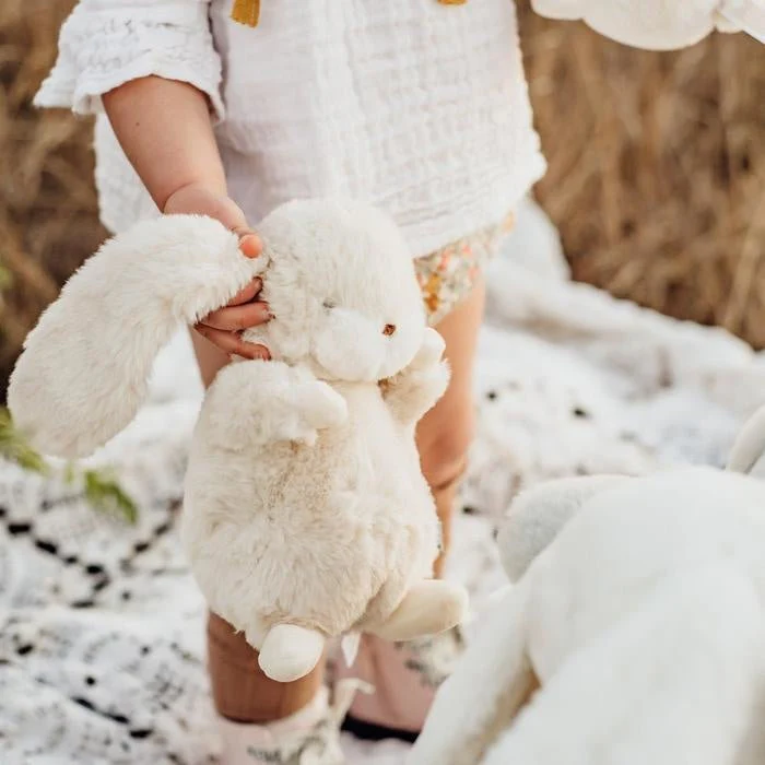 Bunnies By The Bay Knuffel Konijn Klein Creme 20cm - Image 3
