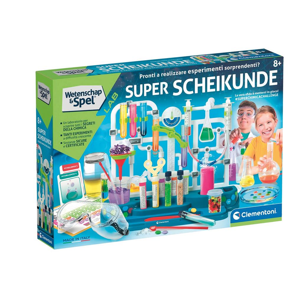 Clementoni Experimenteerdoos Super Scheikunde