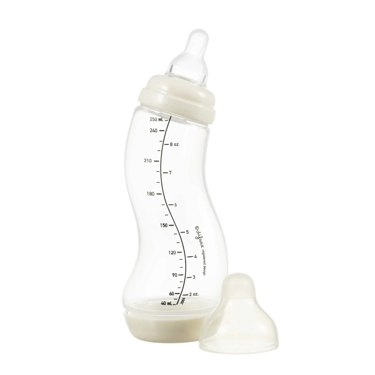 Difrax S-Fles 250 Ml Creme