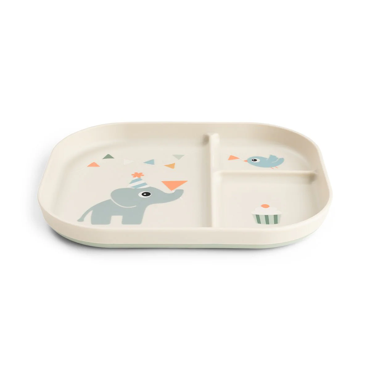 Done by Deer Babybord Met Compartimenten Celebration Sand - Image 2