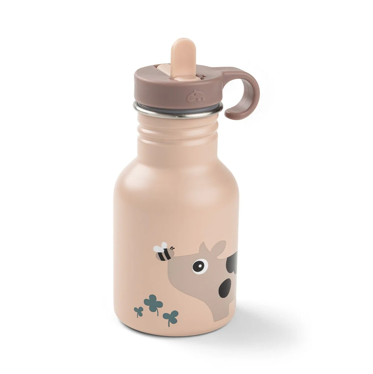 Done by Deer Drinkfles Metaal Tiny Farm Powder 350Ml