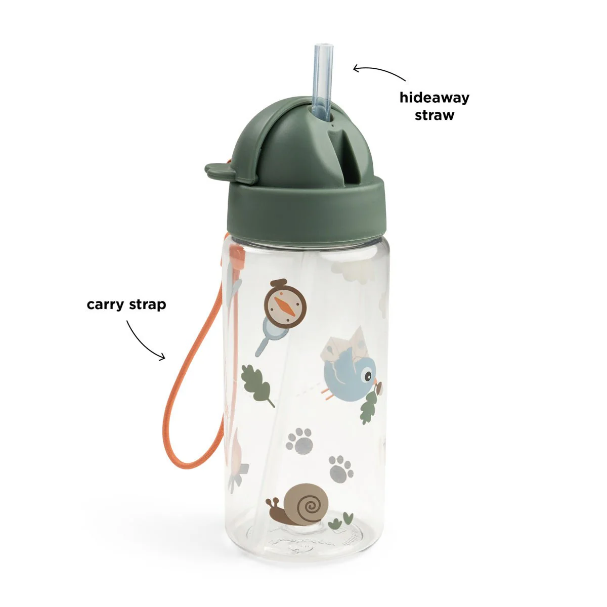 Done By Deer Rietjesbeker Tiny Trails Green 350ml - Image 3