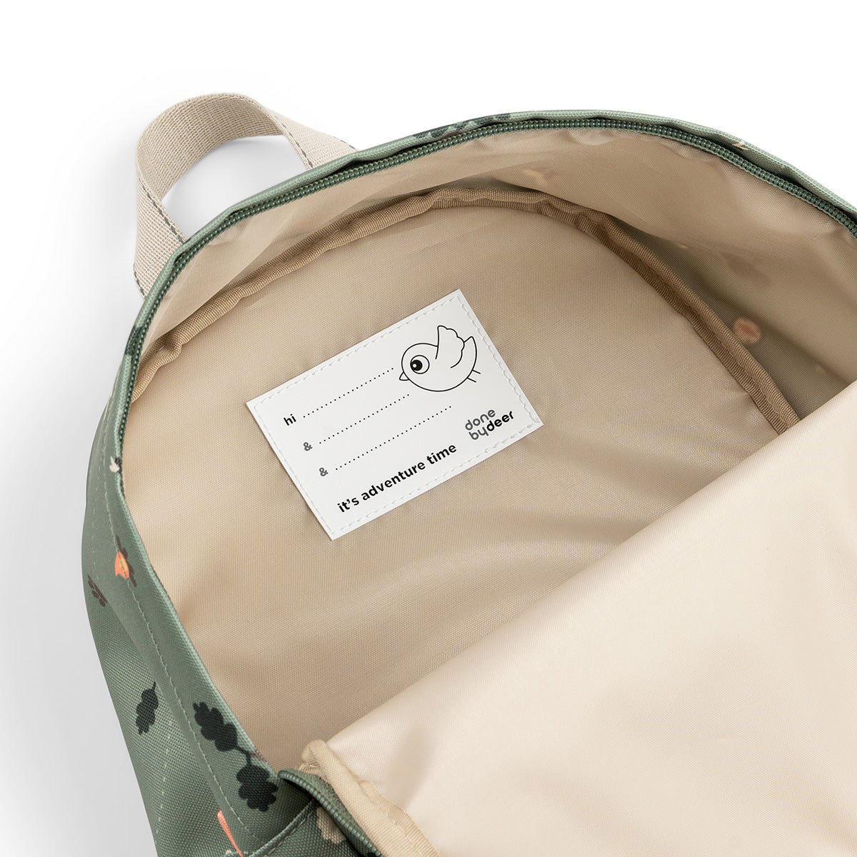 Done By Deer Rugtas Tiny Trails Green 7,5 liter - Image 4
