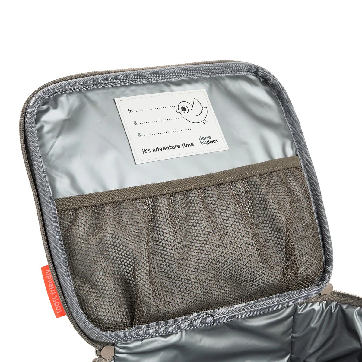 Done By Deer Thermos Lunchtas Tiny trails Sand 4L - Image 3
