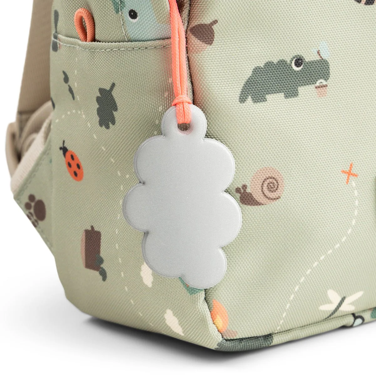 Done By Deer Tiny Rugzak Tiny Trails Green 4L - Image 3