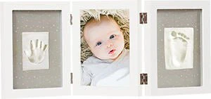 Dooky Geschenkdoosje Baby Print Triple Frame Kit Happy Hands - Image 2