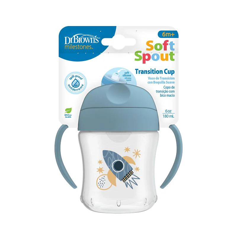 Dr. Brown's Drinkbeker Blauw 180Ml - Image 3