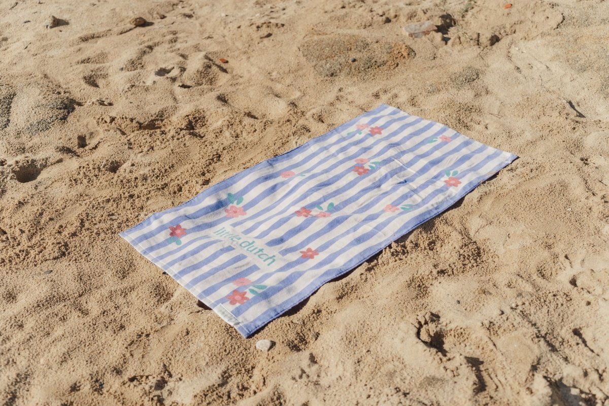 Dreamy Purple Stripe Handdoek - Image 4
