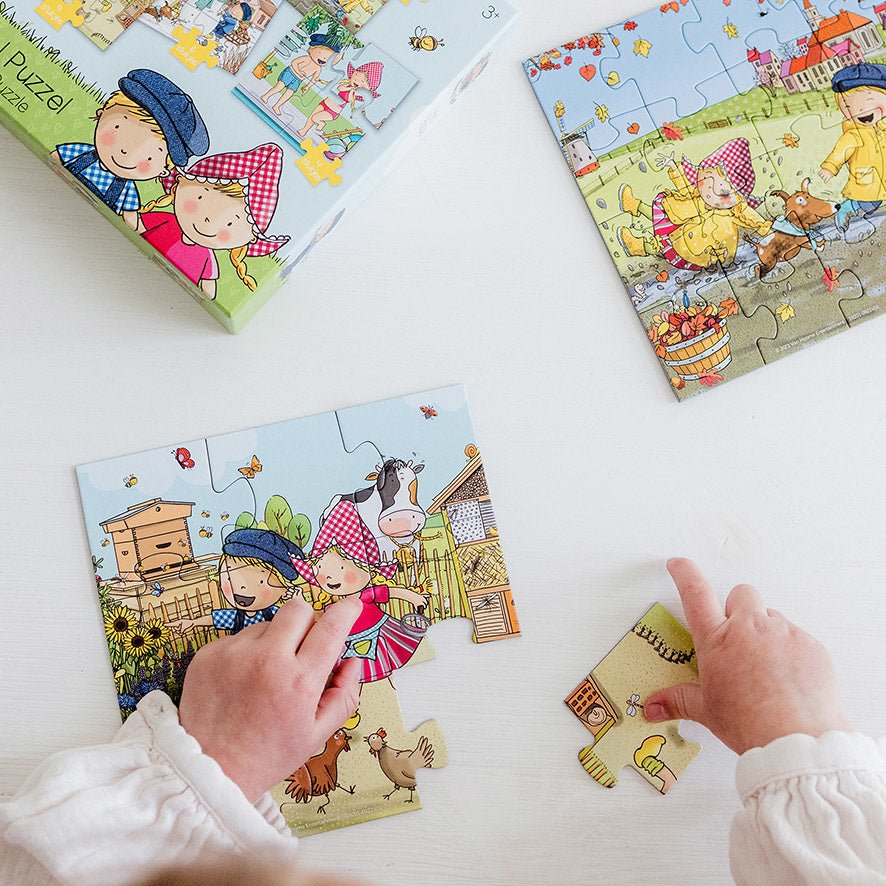 Fien & Teun 4- In 1 Puzzel - Image 3