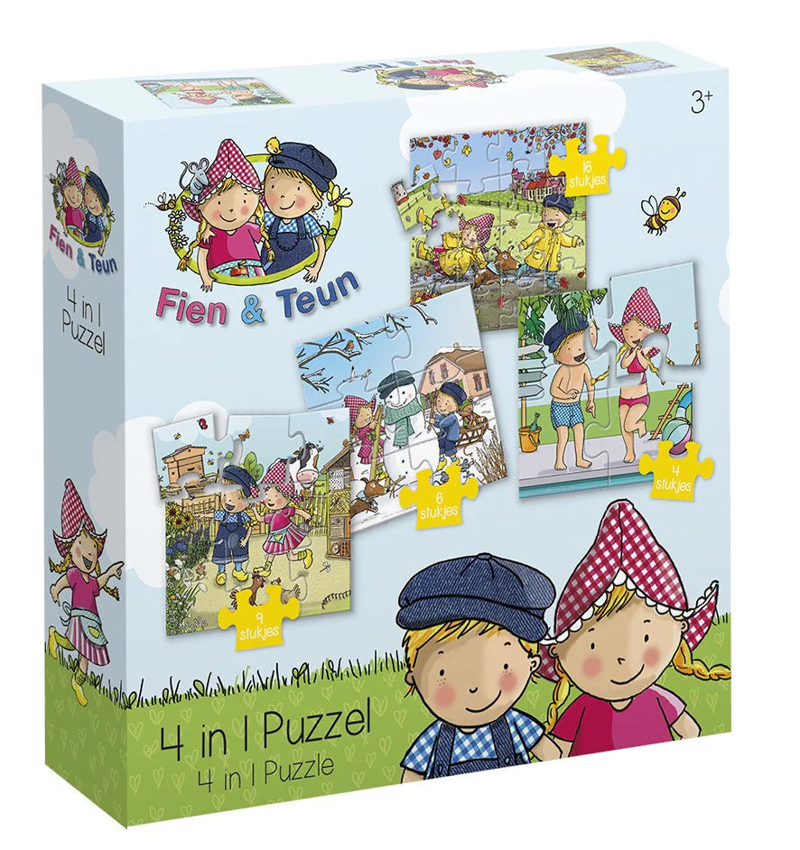 Fien & Teun 4- In 1 Puzzel - Image 6