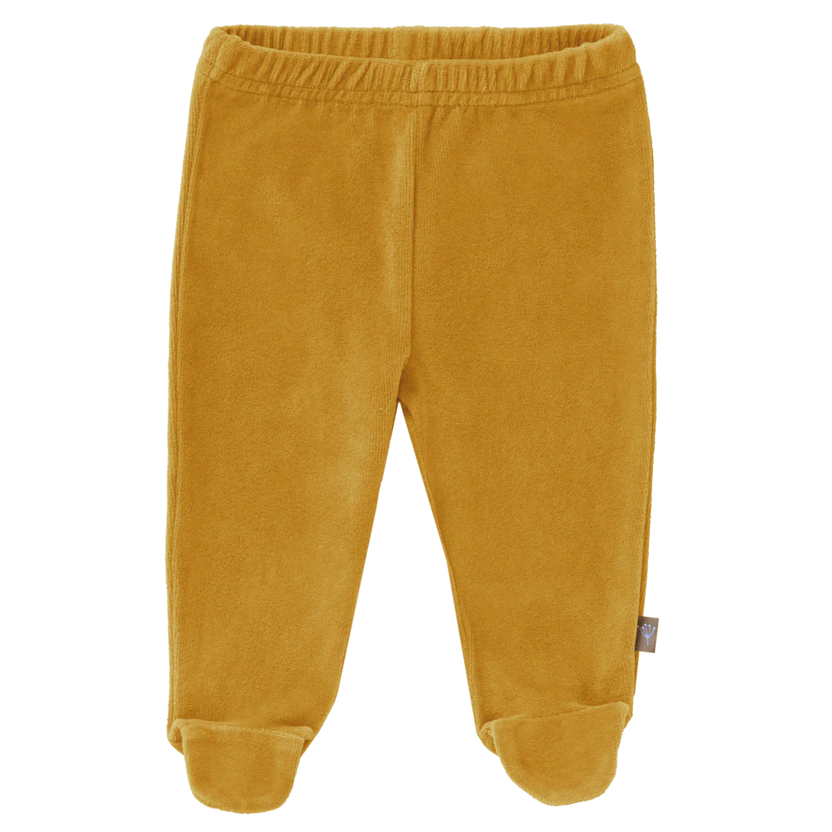 Fresk Baby Broekje Velours Met Voet Mimosa