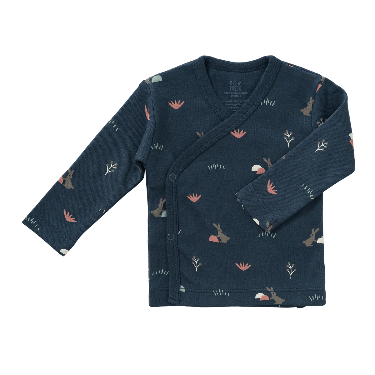 Fresk Baby Vestje Rabbit Mood Indigo
