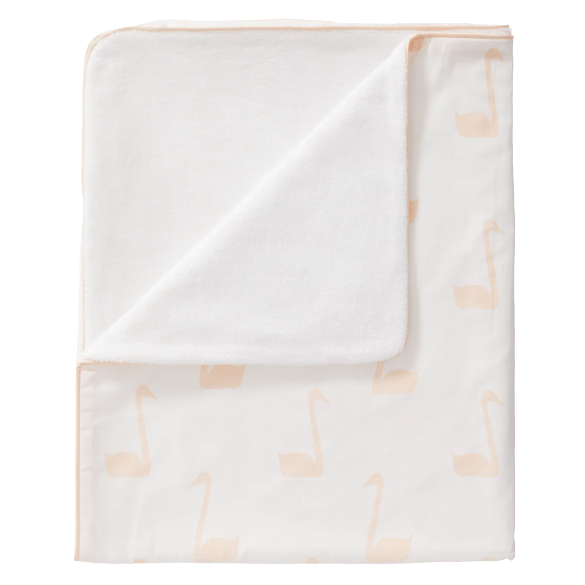 Fresk Ledikantdeken Swan Pale Peach 100x150cm