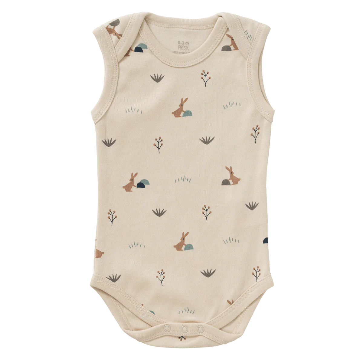 Fresk Romper Rabbit Sandshell