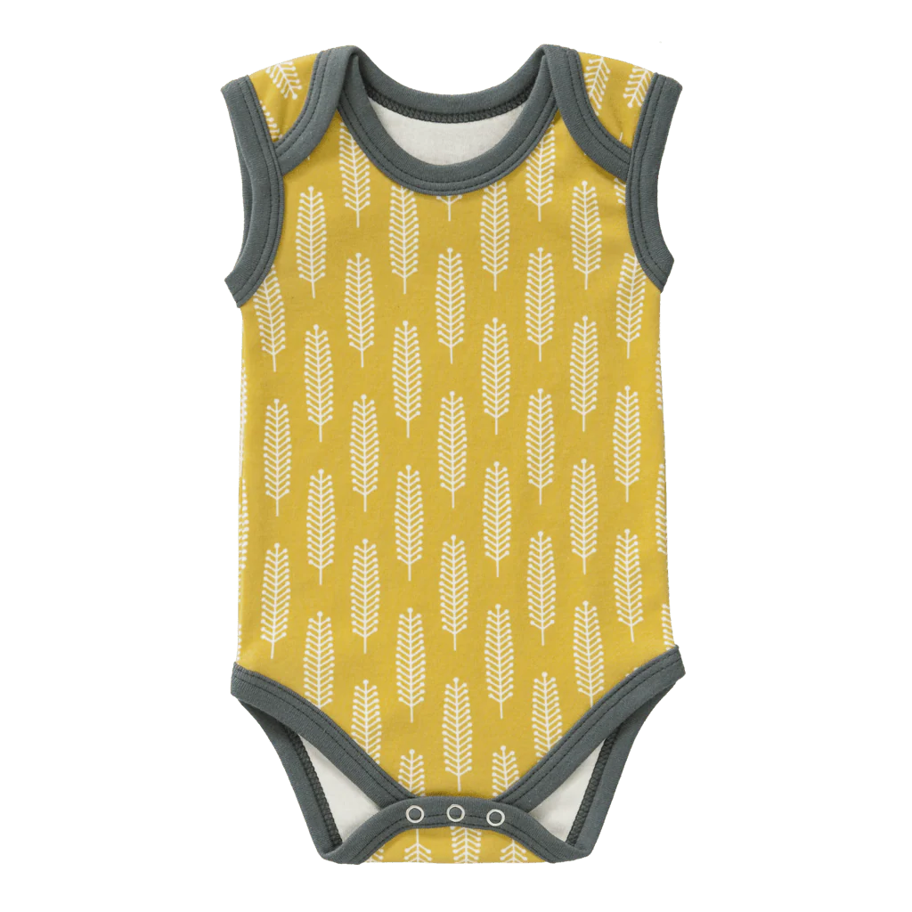 Fresk Romper Zonder Mouw Havre Vintage Yellow