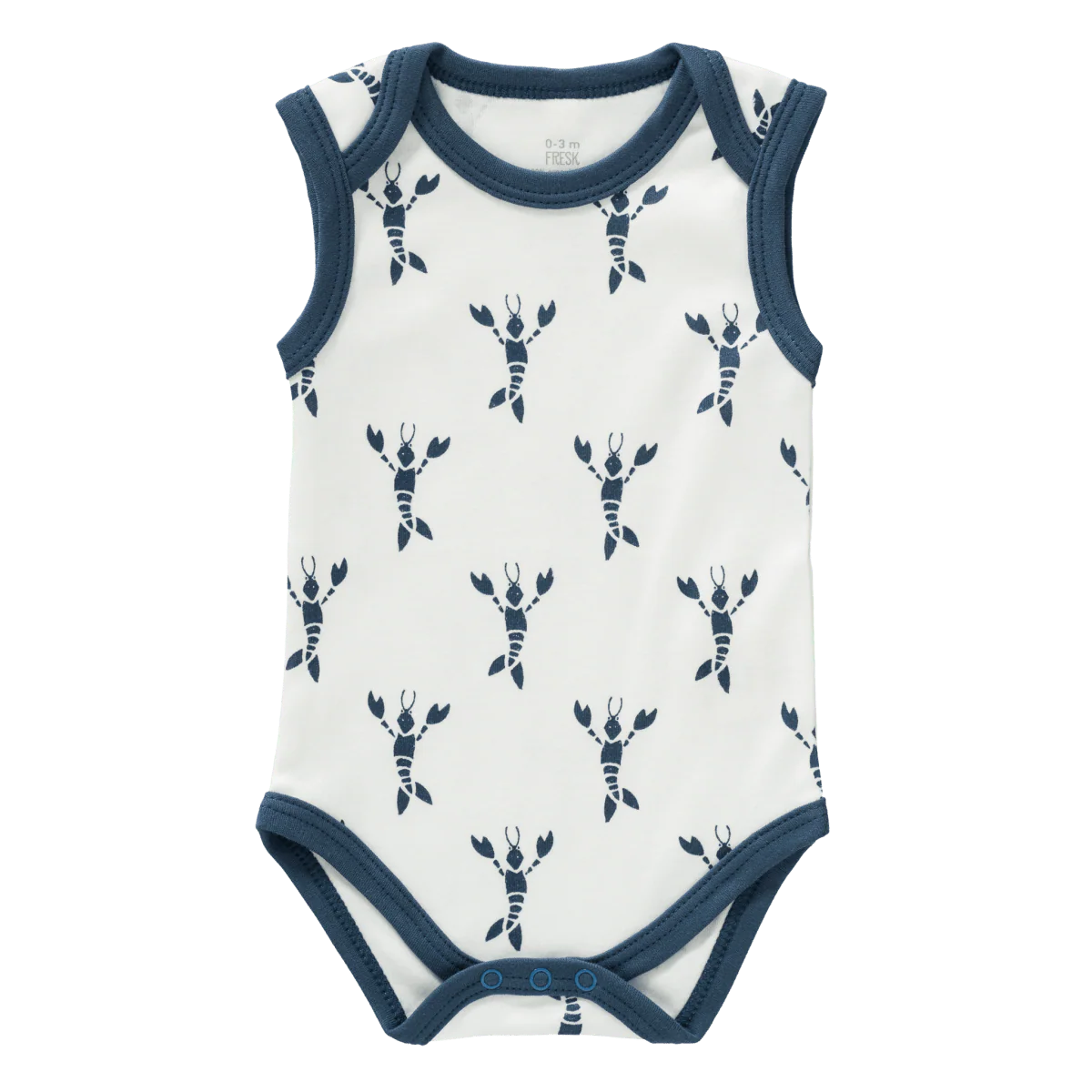 Fresk Romper Zonder Mouw Lobster Indigo Blue
