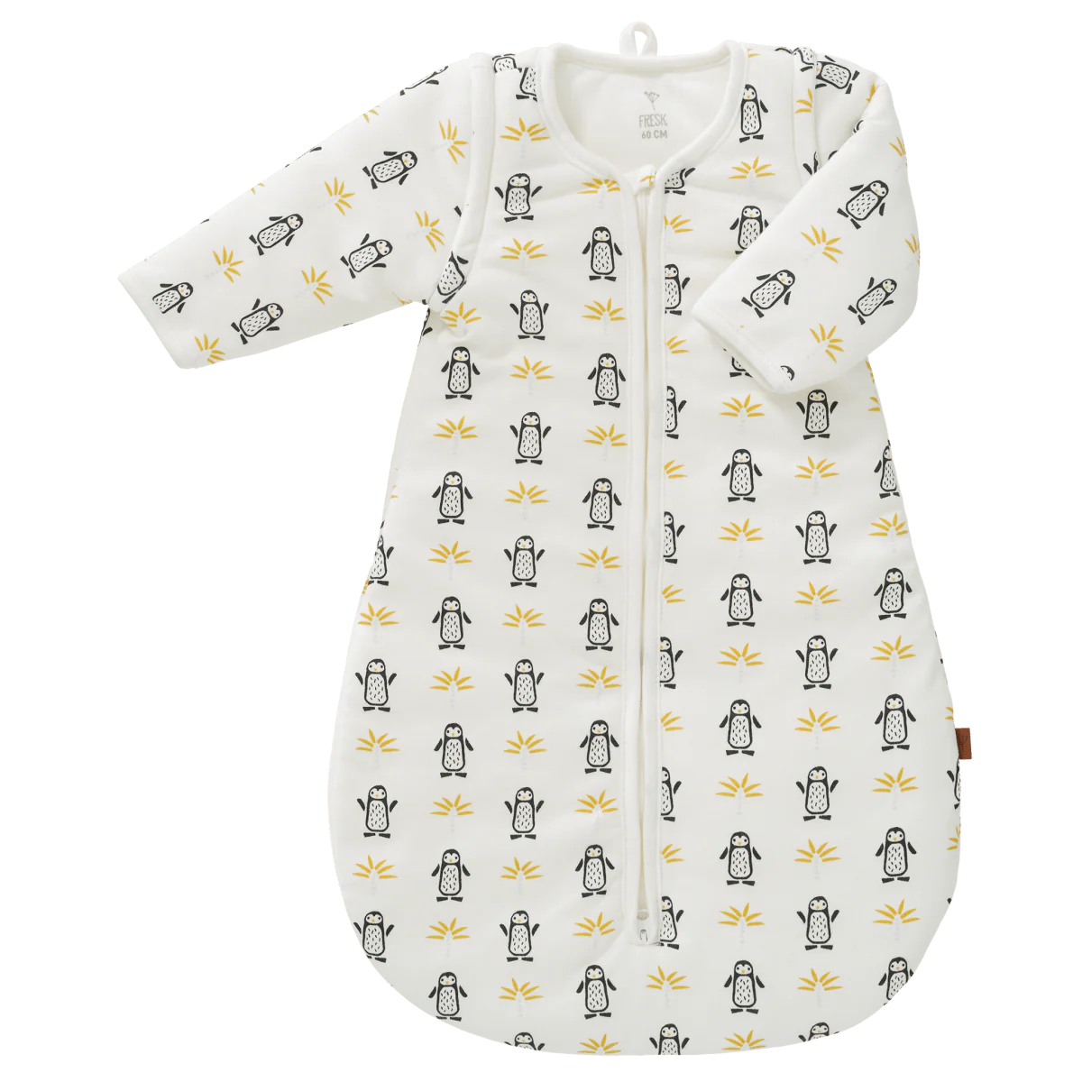 Fresk Slaapzak Baby Interlock Met Lichte Voering Pinguin 60cm