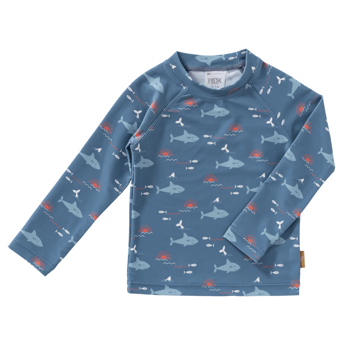 Fresk Zwemshirt Kind Uv Longsleeve Shark