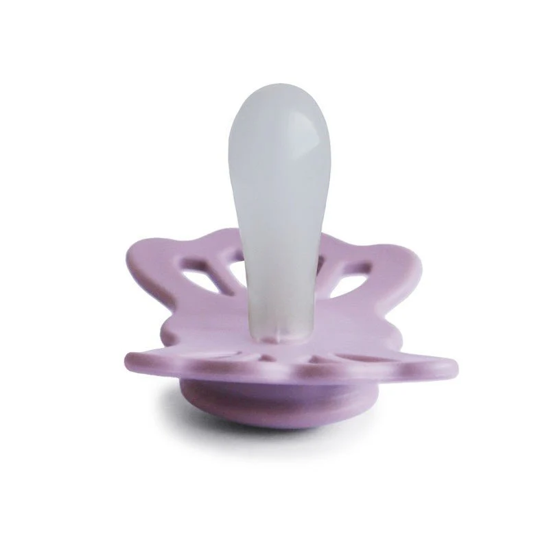 Frigg Speen Maat 1 Lucky Symmetrical Soft Lilac Silicone - Image 2