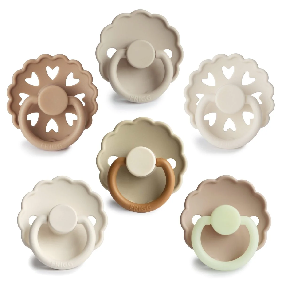 Frigg Speen Maat 2 Cinnamon Charm Silicone 6St - Image 3