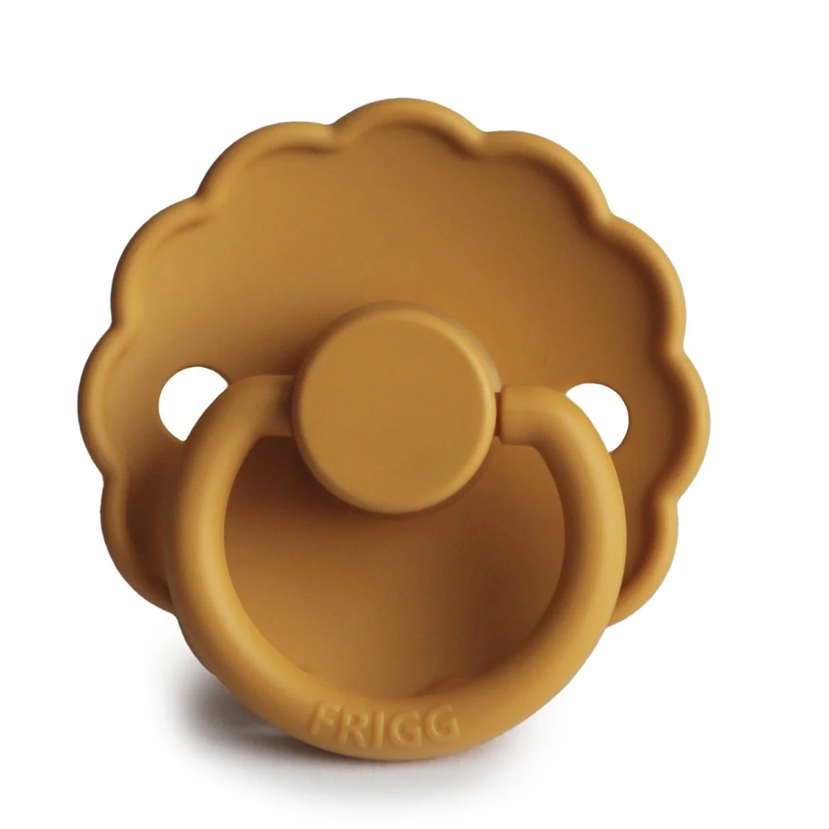 Frigg Speen Maat 2 Daisy Honey Gold Silicone - Image 2