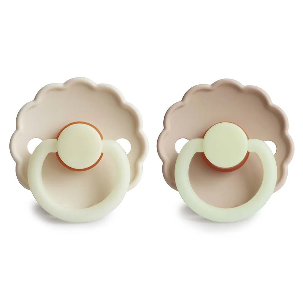 Frigg Speen Maat 2 Daisy Night Croissant / Cream Latex - Image 2