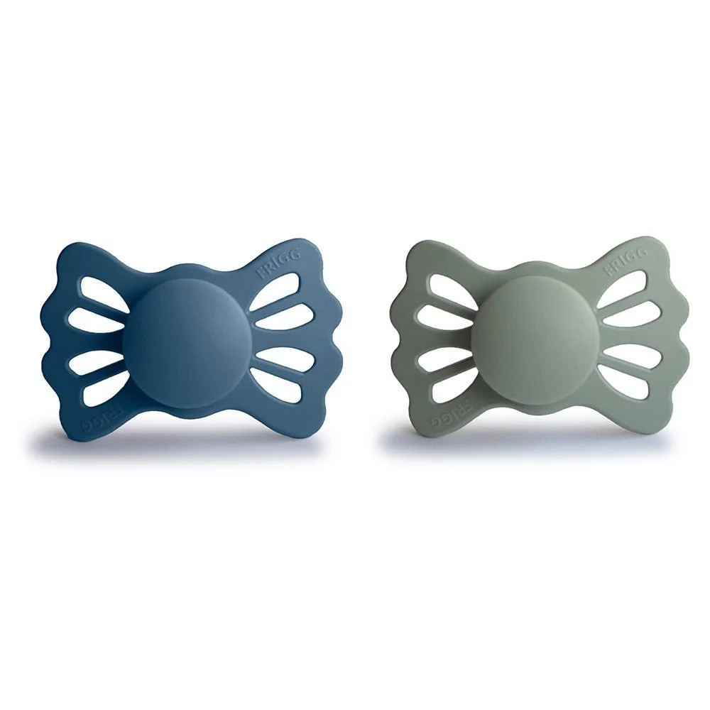 Frigg Speen Maat 2 Lucky Ocean View/Sage Silicone 2St