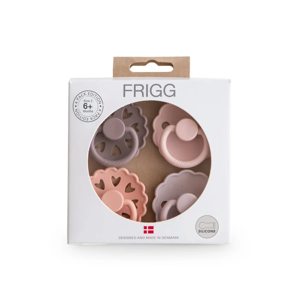 Frigg Speen Maat 2 Sunset Bliss Silicone 4St - Image 2