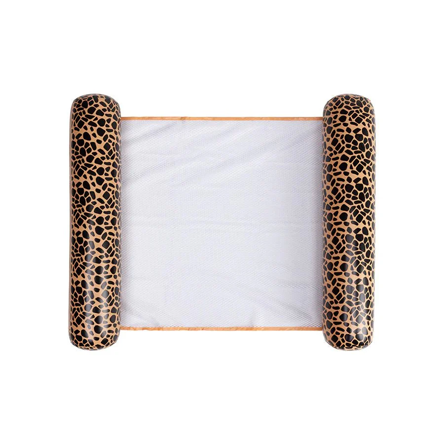 Giraffe Brown Opblaasbare Waterhangmat