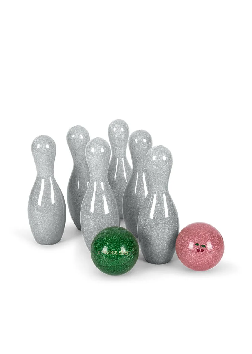 Glitter Bowling Set