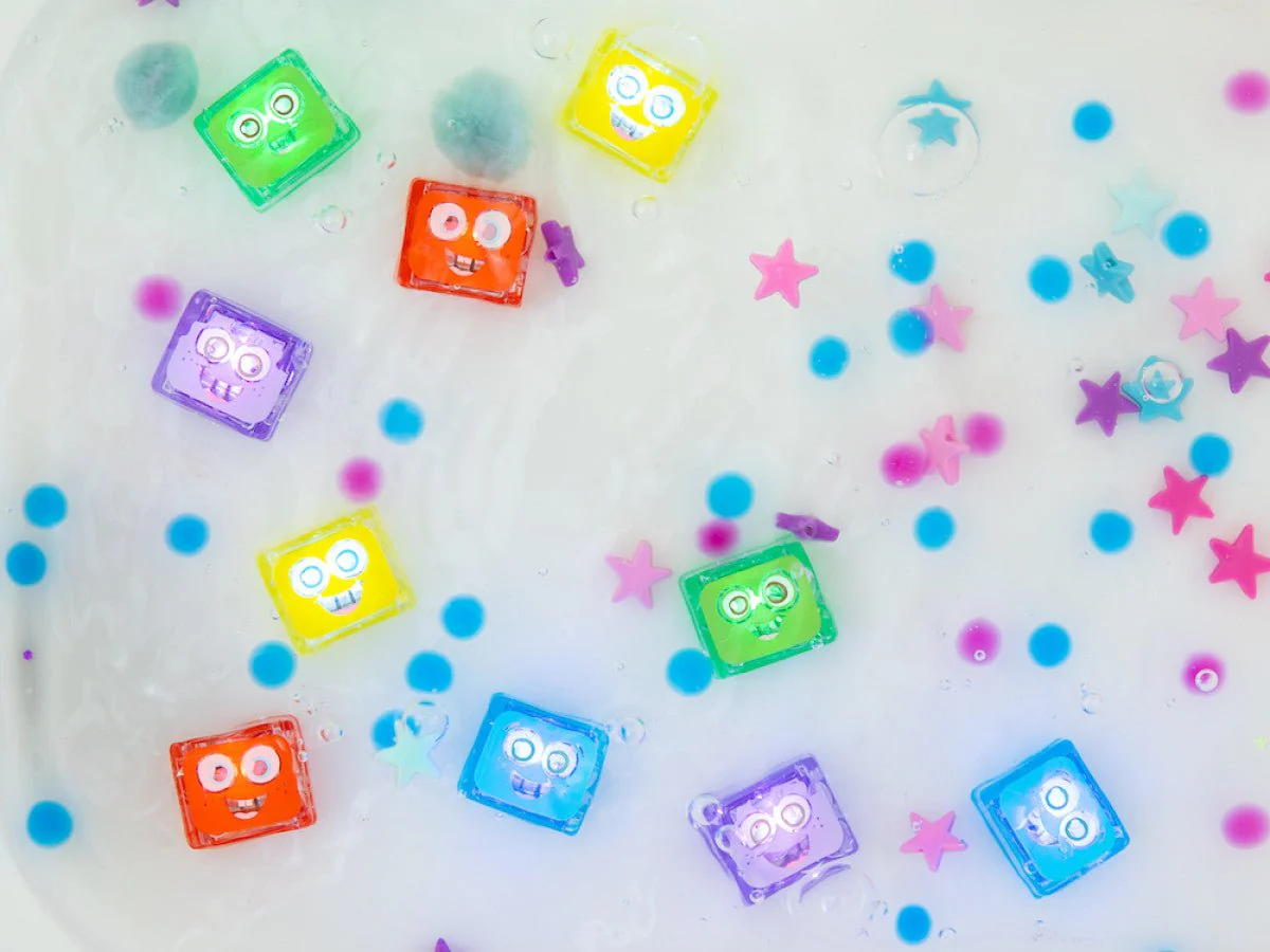 Glo Pals Badspeelgoed Light Cubes Lumi - Image 9