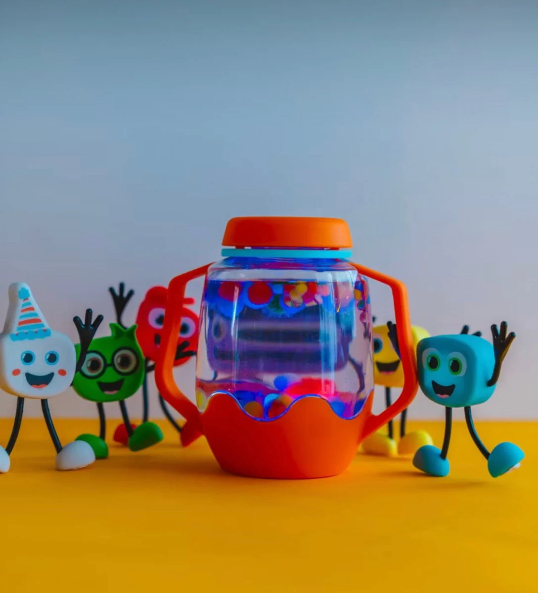 Glo Pals Badspeelgoed Sensorisch Light-Up Poppetje en Cubes Lumi - Image 3