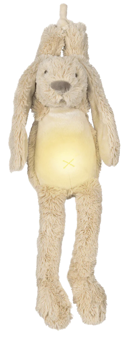 Happy Horse Knuffel Beige Rabbit Richie met Nachtlampje en Geluid 34cm