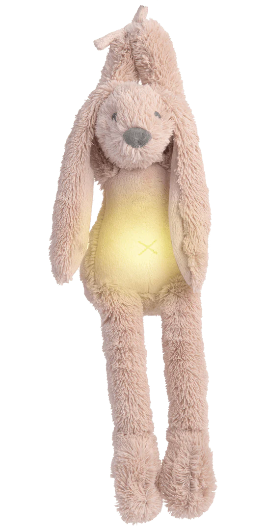 Happy Horse Knuffel Old Pink Rabbit Richie met Nachtlampje en Geluid 34cm