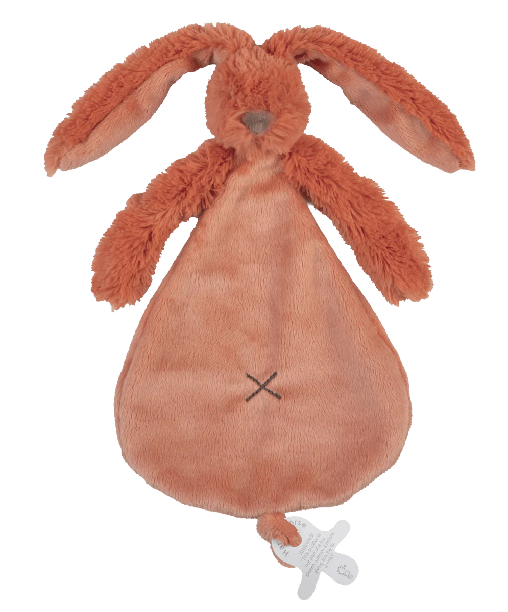 Happy Horse Knuffeldoekje Konijn Richie Oranje 25cm
