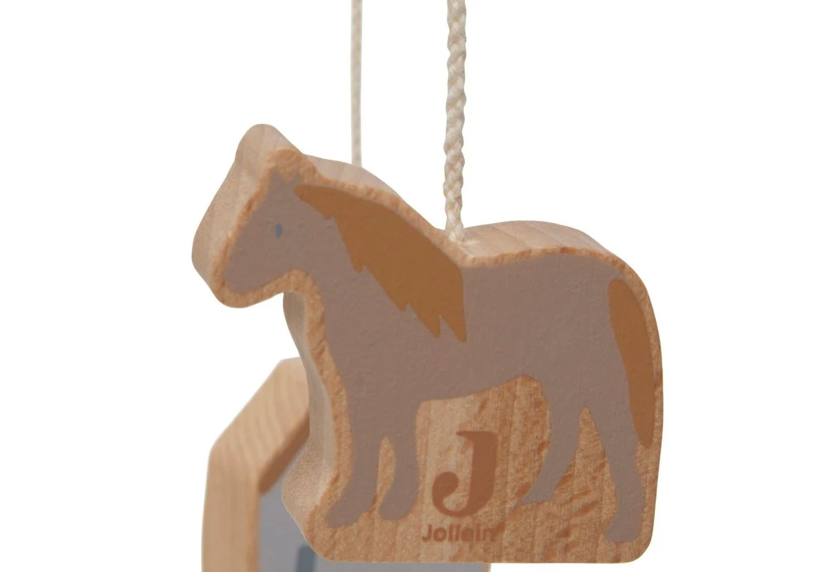 Jollein Baby Mobiel Hout Farm - Image 4