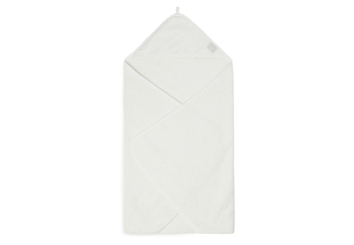 Jollein Badcape Baby Badstof Ivory 75x75cm - Image 2