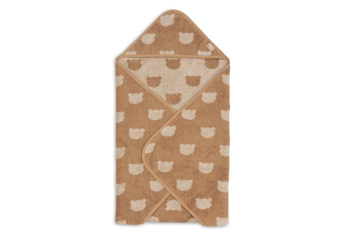 Jollein Badcape Baby Biscuit Jacquard - Image 2