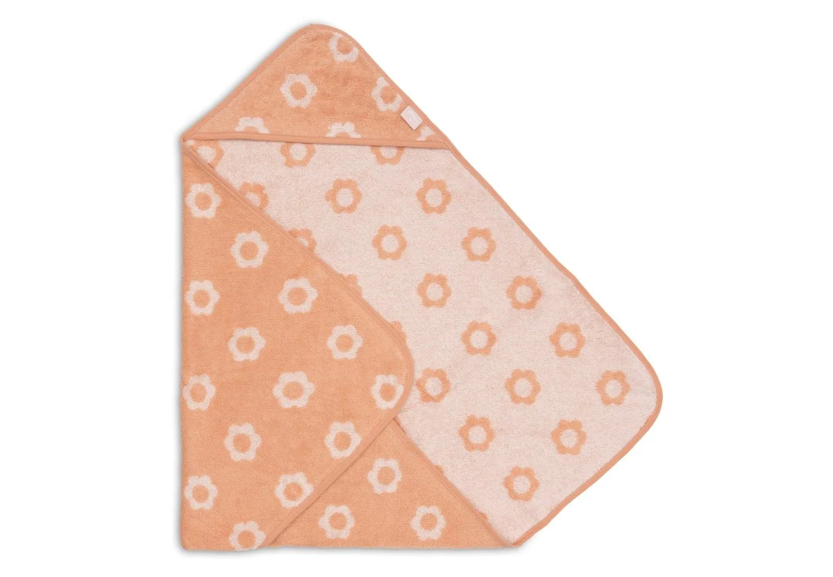 Jollein Badcape Baby Jacquard Blush - Image 3