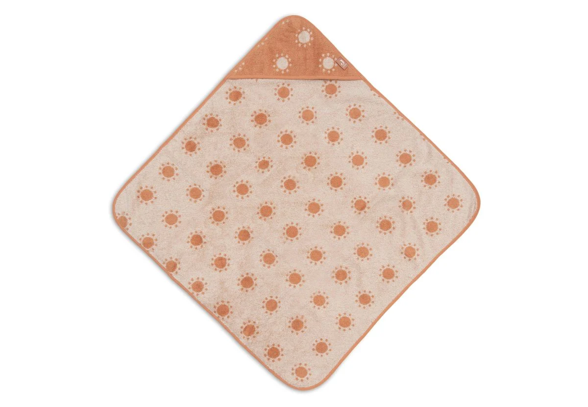 Jollein Badcape Baby Light Terra Jacquad