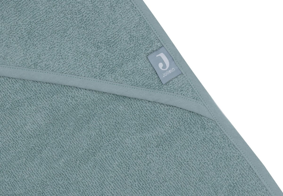 Jollein Badcape Baby Sea Green 100X100Cm - Image 5
