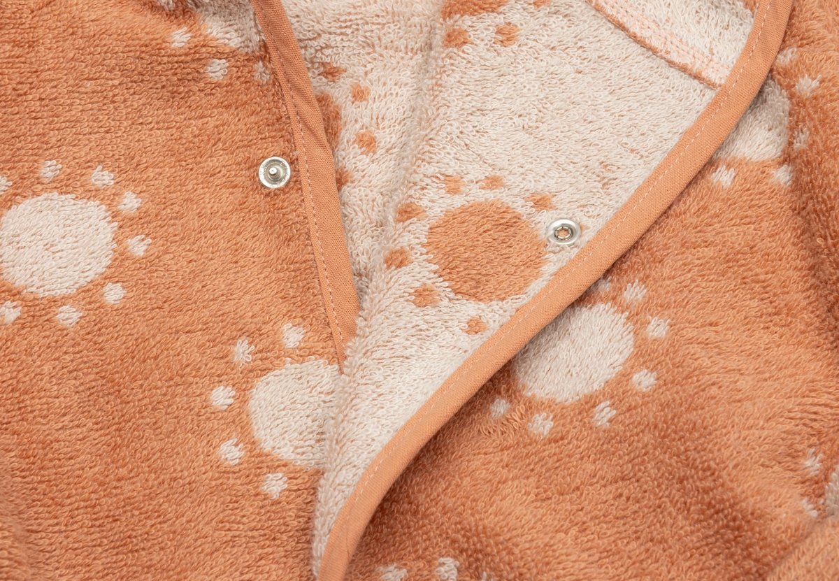 Jollein Badjas Baby Jacquard Light Terra - Image 3