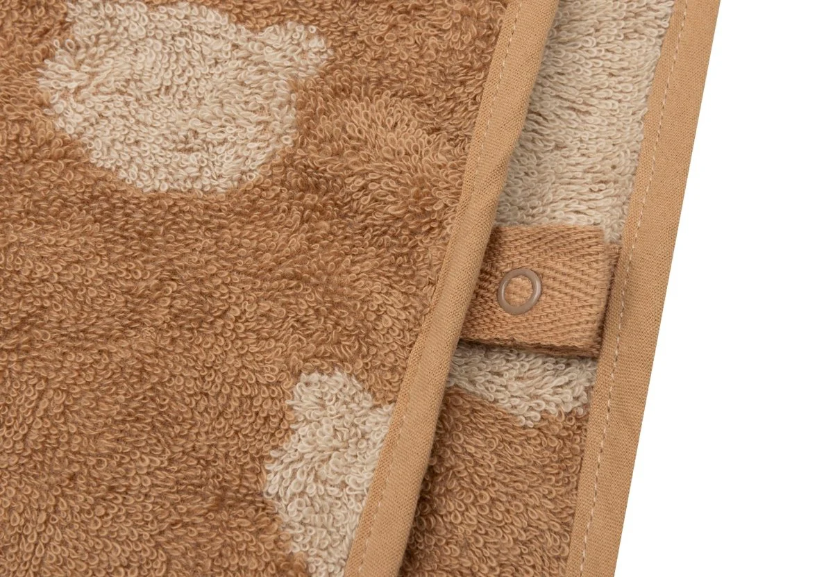 Jollein Badponcho Jacquard Biscuit - Image 6