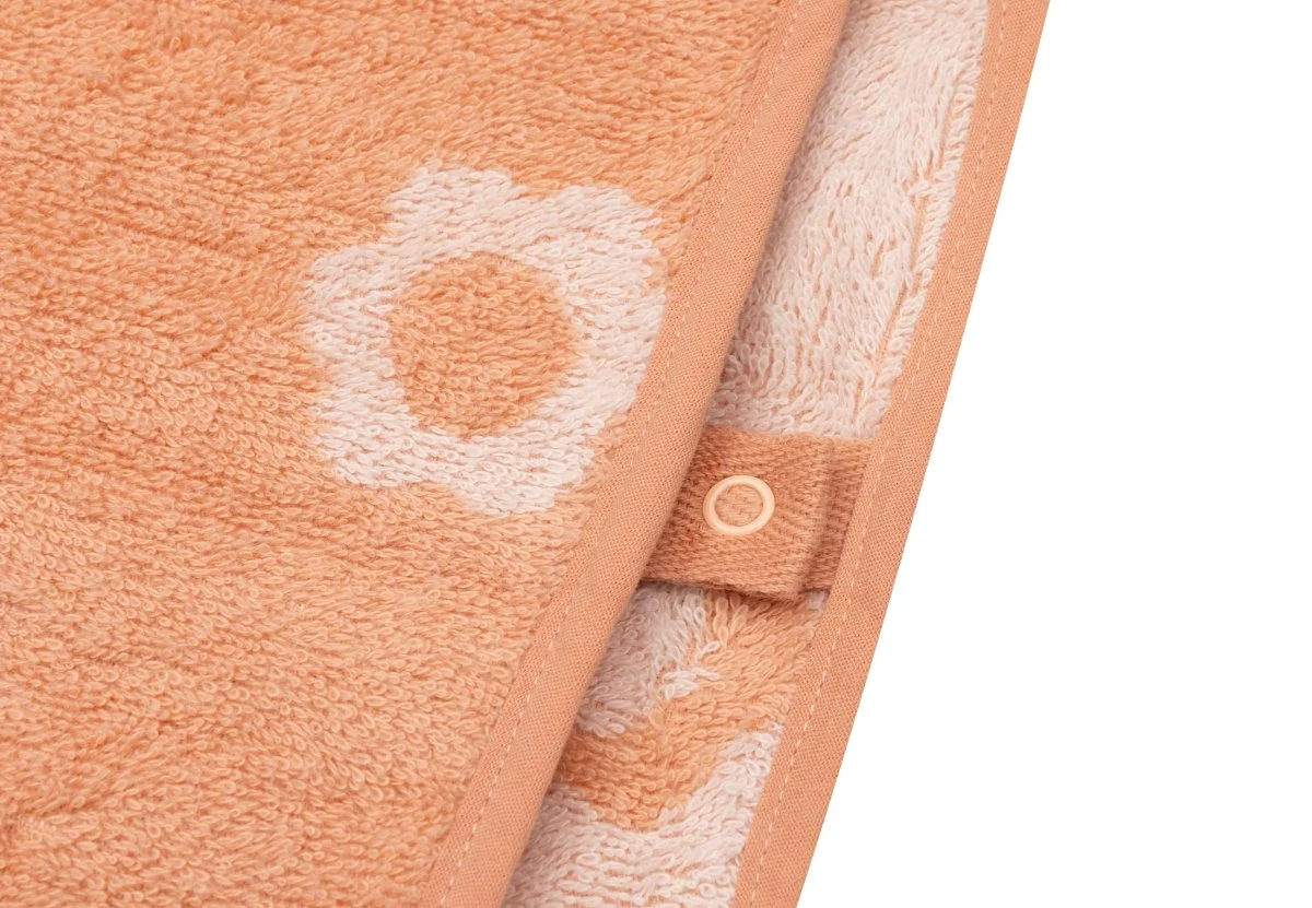 Jollein Badponcho Jacquard Blush - Image 5
