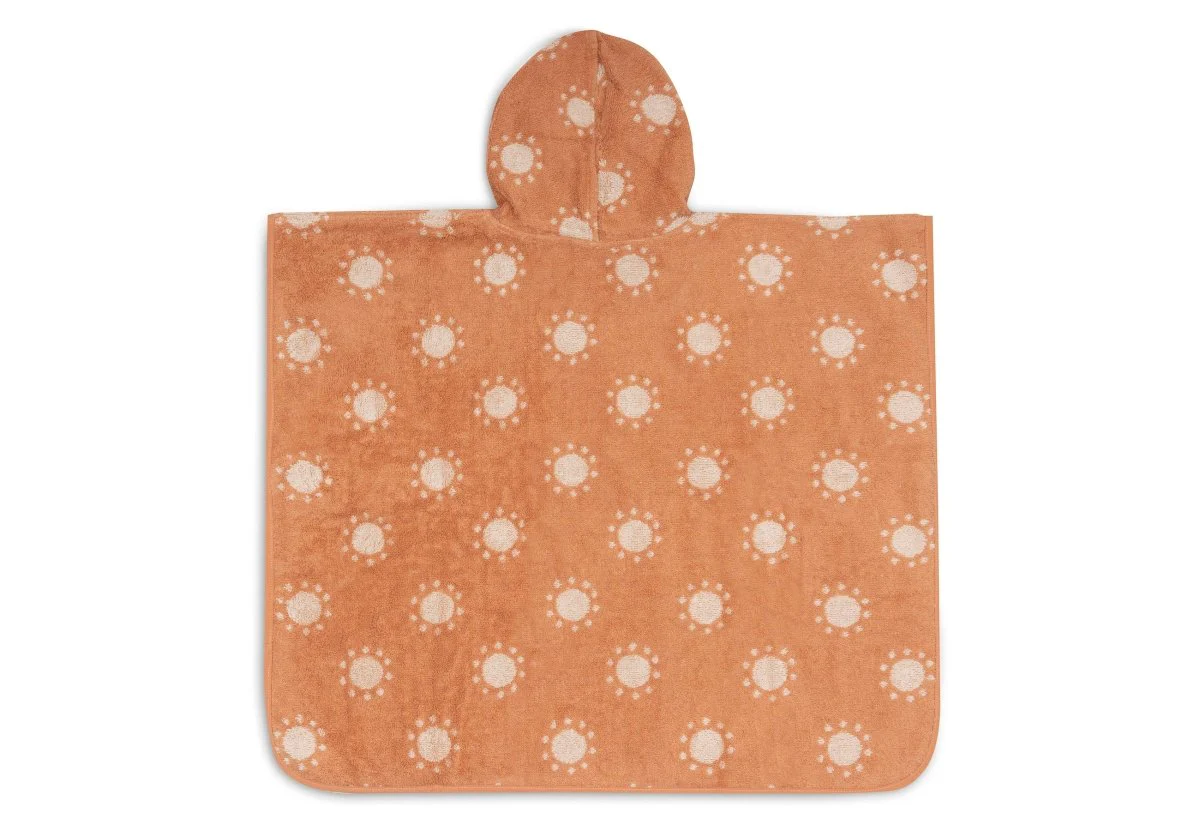 Jollein Badponcho Jacquard Light Terra - Image 3