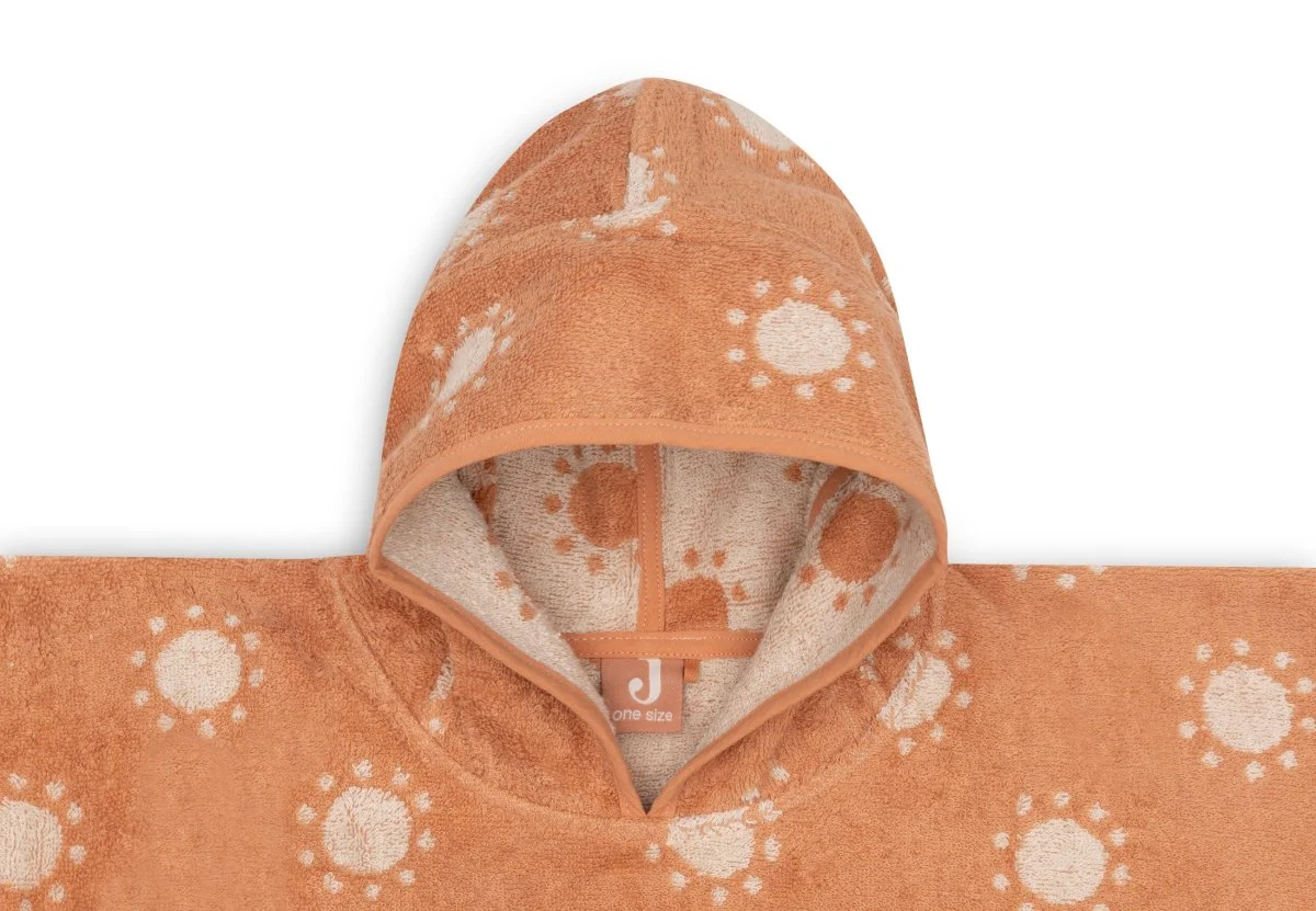 Jollein Badponcho Jacquard Light Terra - Image 4