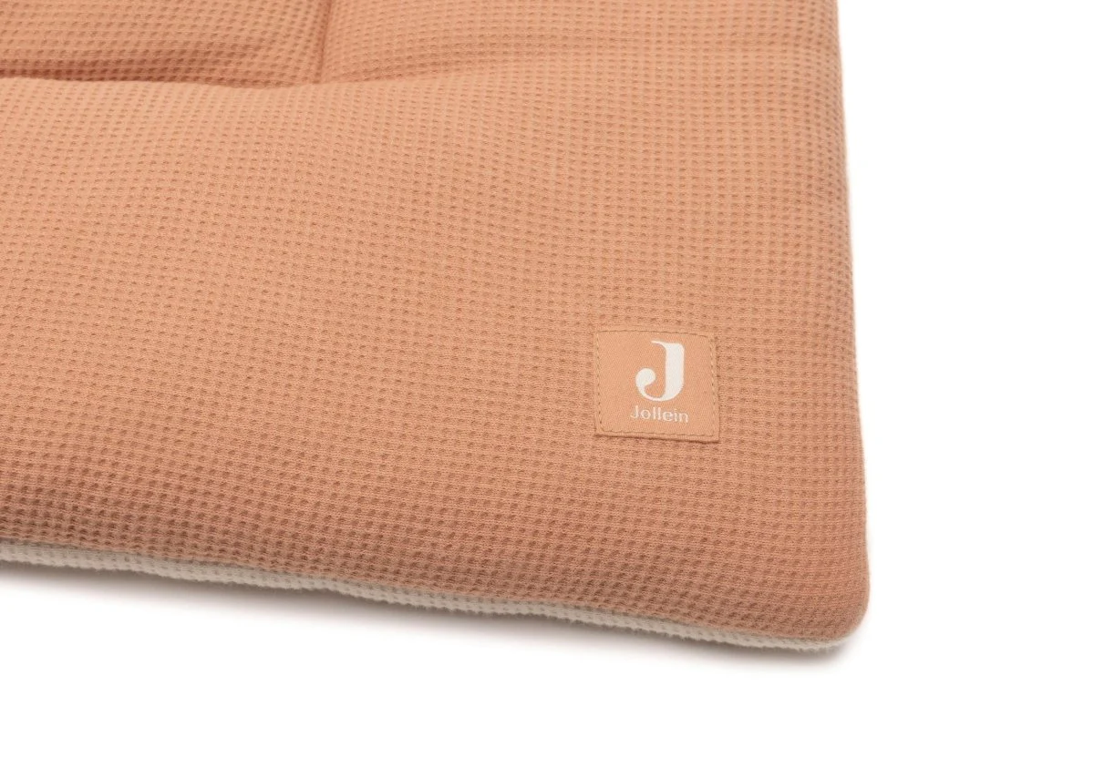 Jollein Boxkleed Little Waffle Terra 75X95Cm - Image 2