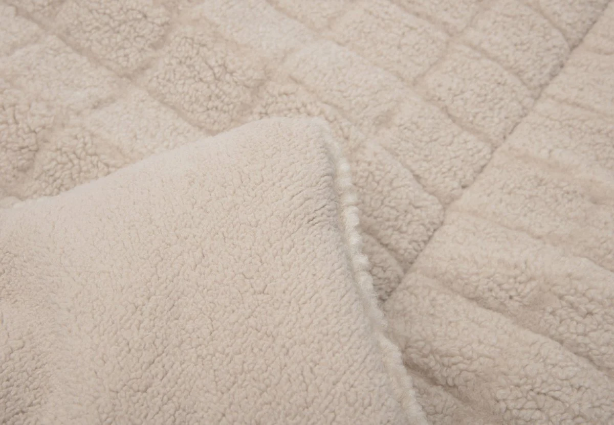 Jollein Boxkleed Teddy/ Warm Sand 75X95Cm - Image 2