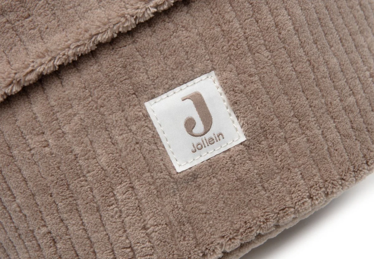 Jollein Commodemandje Cloudy Rib Milky Coffee 18Cm - Image 2