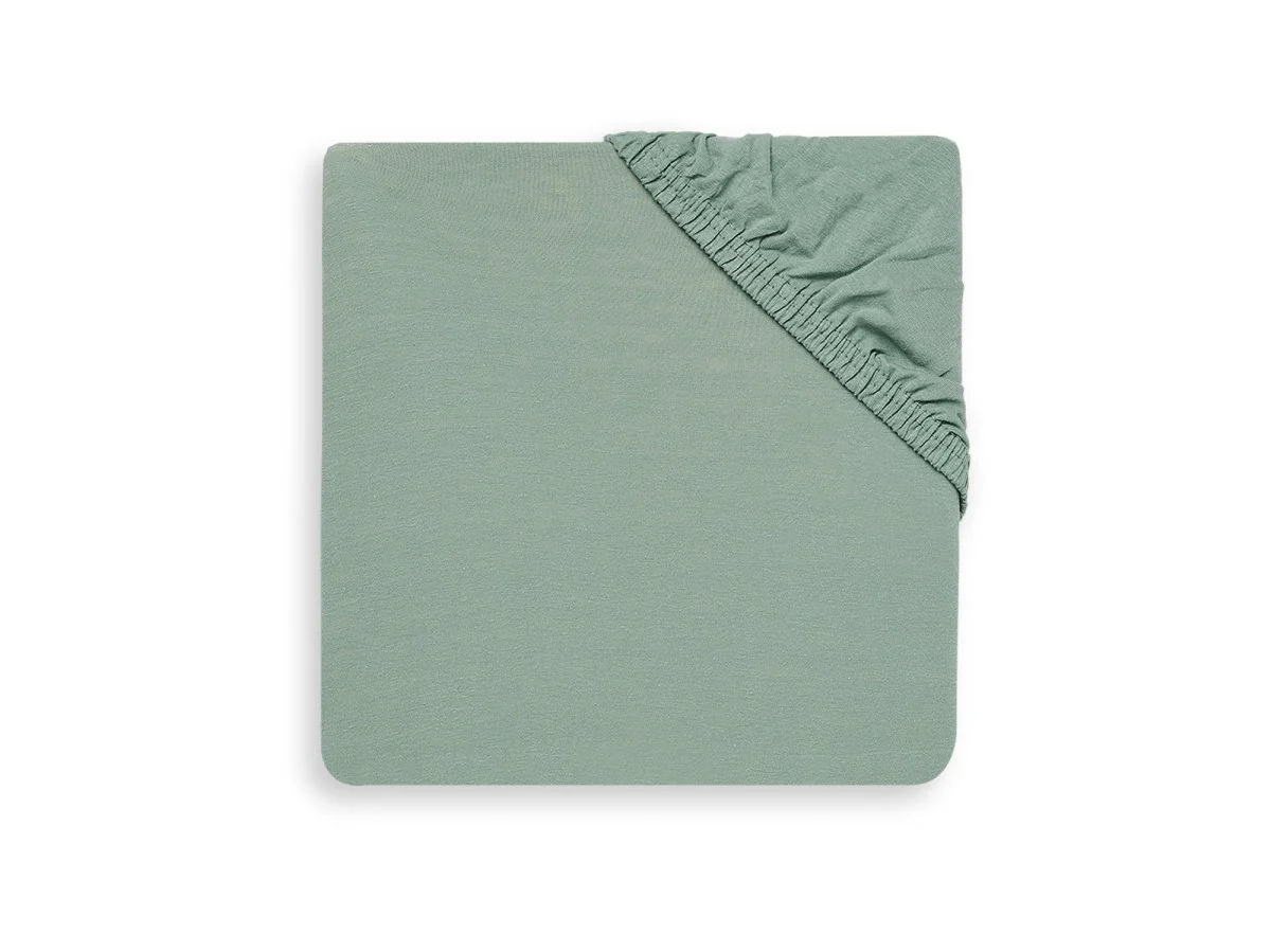 Jollein Hoeslaken Jersey Ash Green 60x120cm